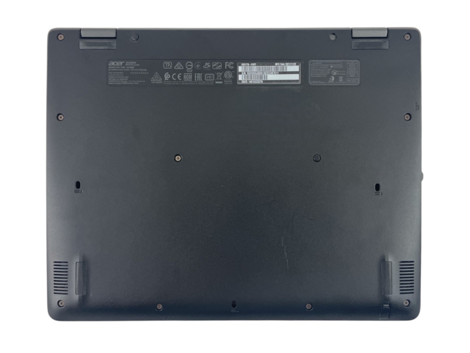 MINOR DEFECT Acer Chromebook Spin 512 R851TN-P4FF 8GB 64GB Folding TouchScreen