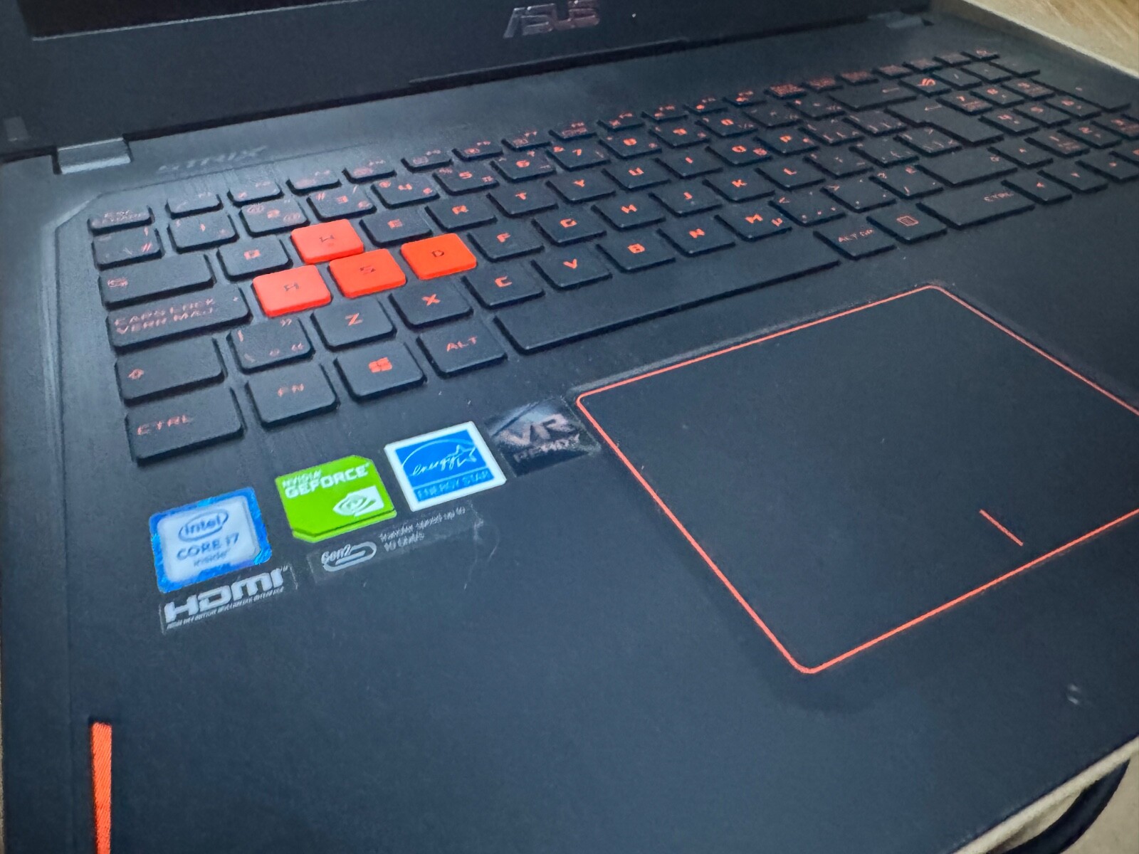 Asus ROG Strix GL502VS-DB74 Gaming Laptop with GTX1070, 32GB 512GB SSD + 1000GB