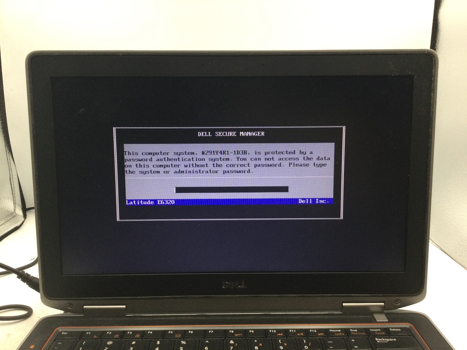 DELL LATITUDE E6320 – FOR PARTS/SYSTEM LOCK- INTEL I5 – 4GB RAM -READ DESC – BB