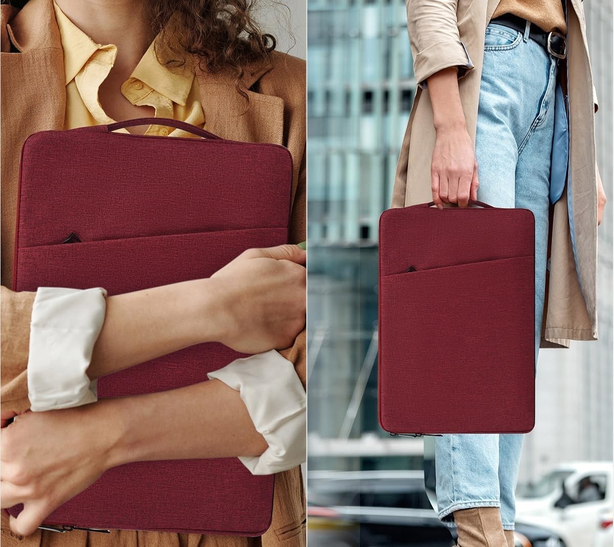 15.6-16 Inch Laptop Sleeve Case for Dell 16 Plus/HP Omnibook 16/Pavilion Envy
