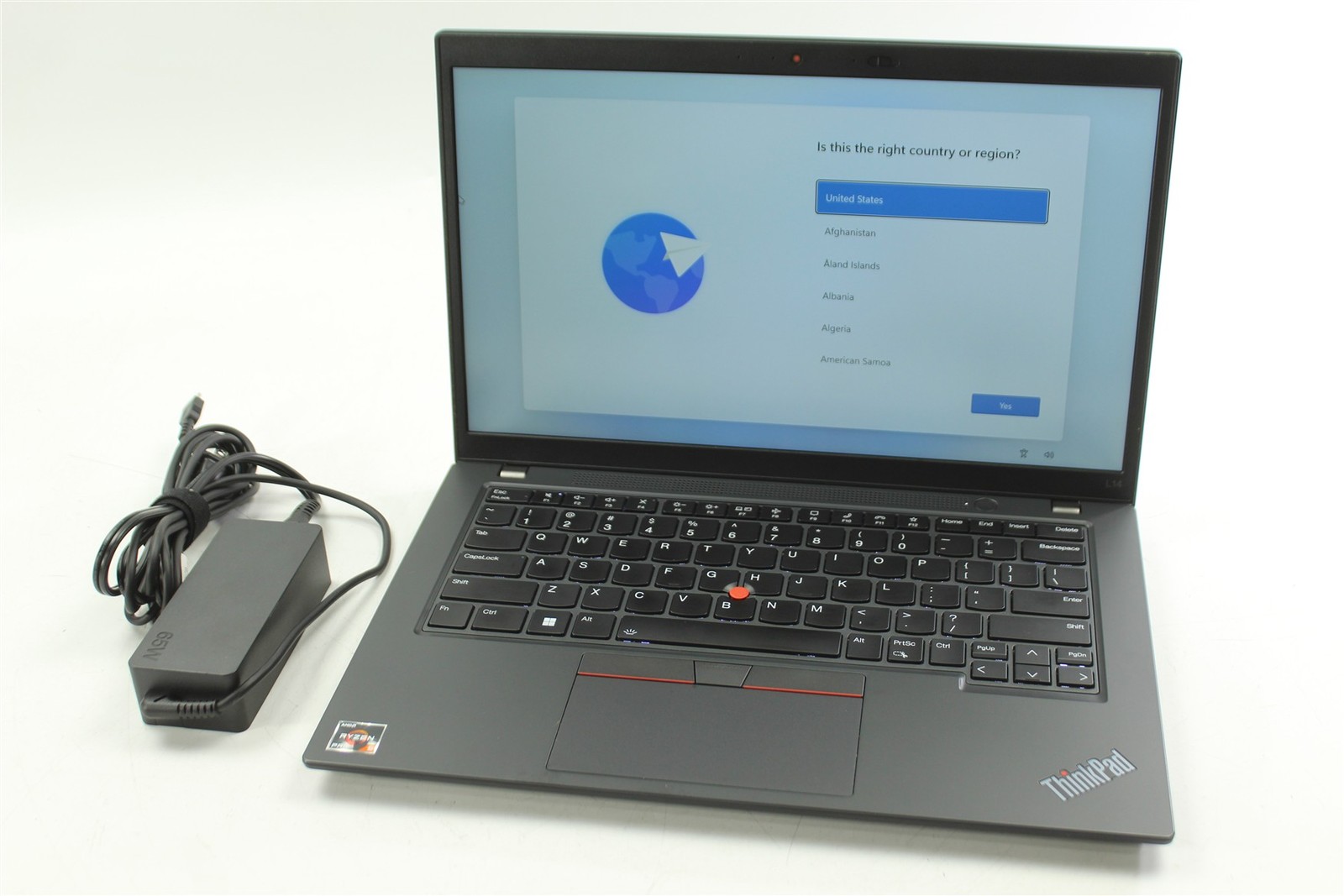 Lenovo ThinkPad L14 Gen 4 14″ Ryzen 5 Pro 7530U 2.0GHz 256GB SSD 16GB RAM W11H