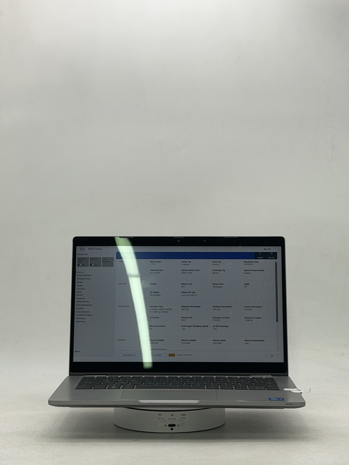 Dell Latitude 5320 (2-in-1) 13.3inch i7-1185G7 16GB 256GB NO OS |Please Read|