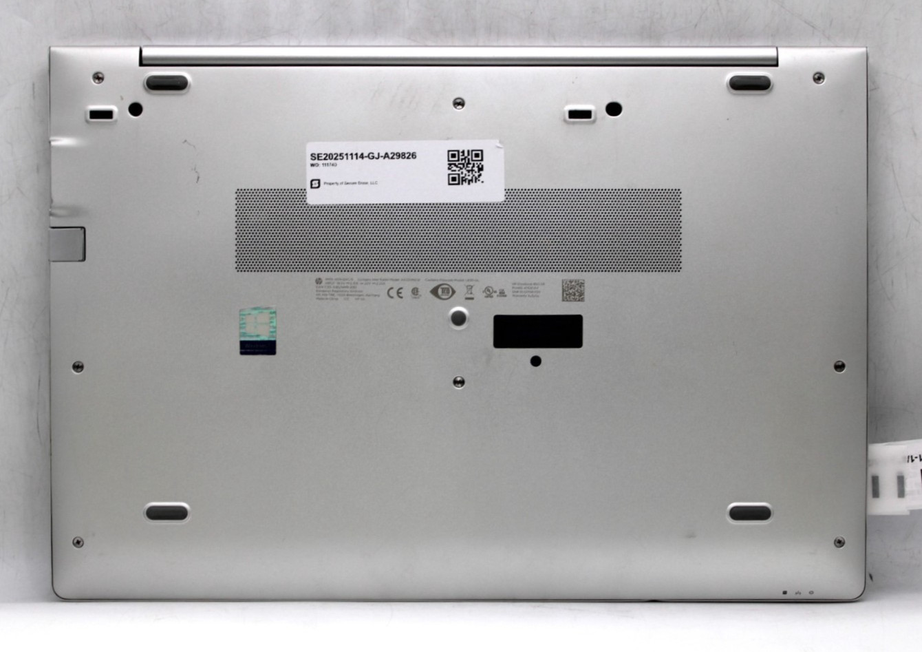 HP EliteBook 850 G6-i7-8565U@1.8GHz-16GB DDR4-NO STORAGE OR OS *USED/TESTED*