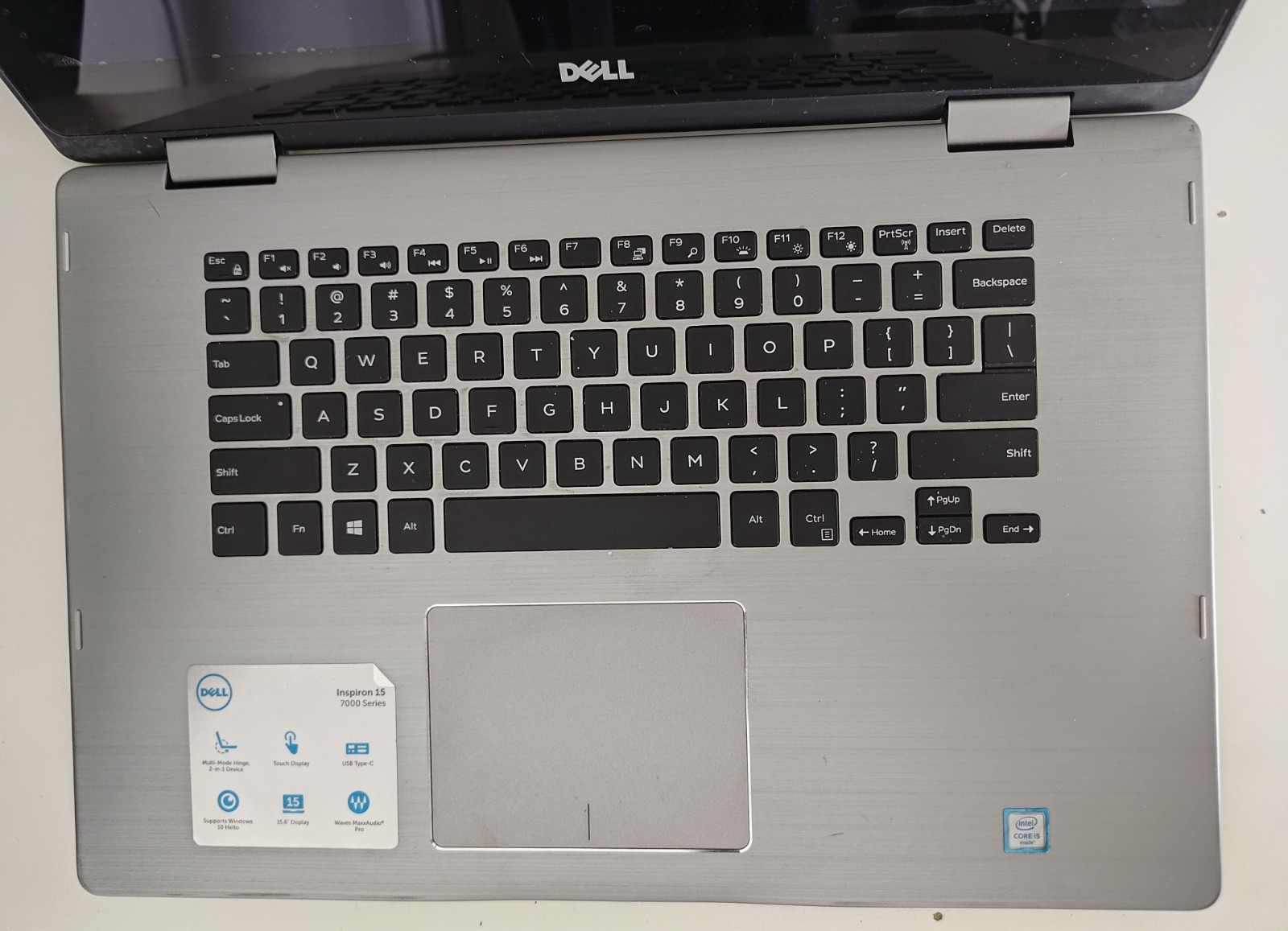 PARTS Dell Inspiron 15 7000 No SSD 8GB RAM Battery Power Adapter