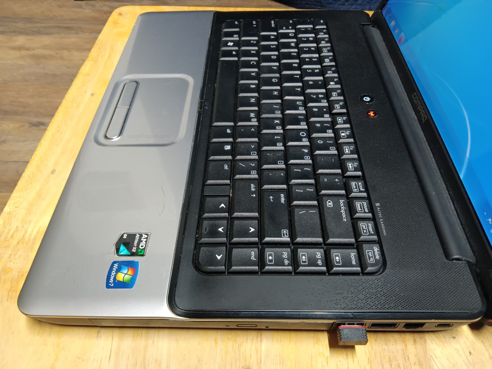 Hp Presario CQ50/Amd Athlon QL-60 1.90ghz/4gb/60gbSSD/Windows 7 Home/Webcam/15.4