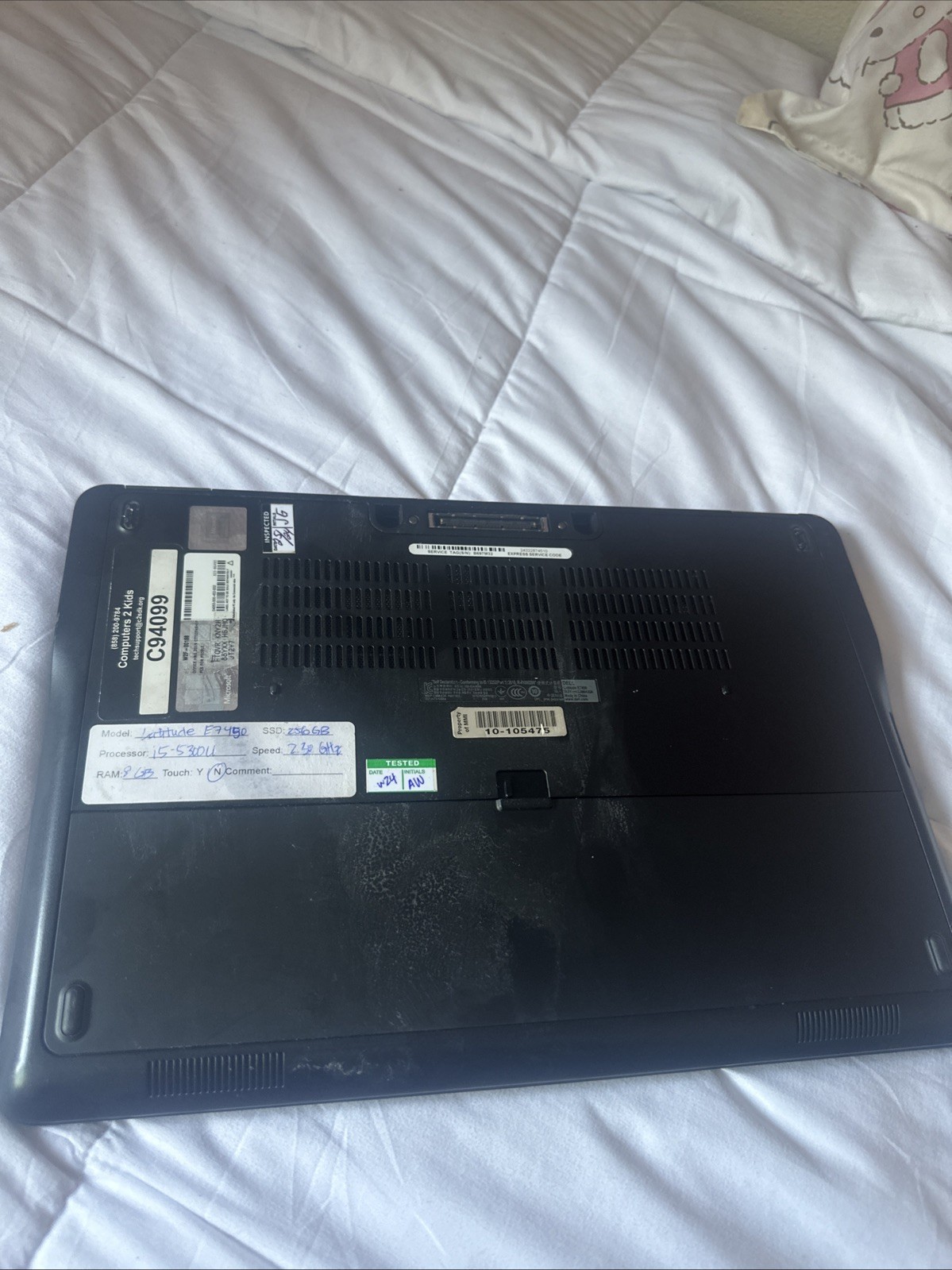 Dell Latitude E7450 14 inch (256GB, Intel Core i5 Laptop – Black – LATITUDE7450