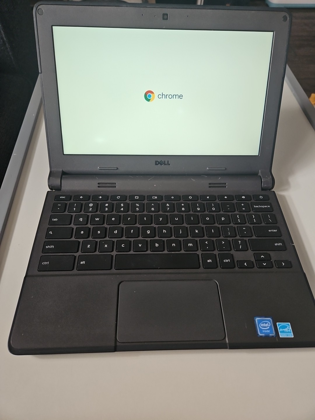 Dell Chromebook 11 P22T Works No Charger Locked By School