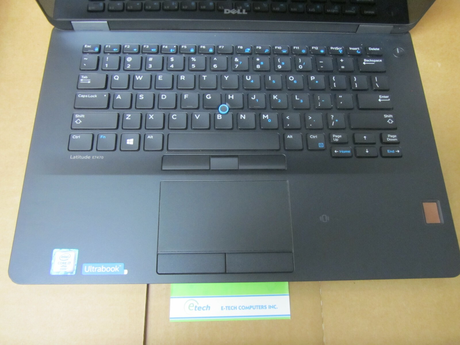 210-AETM Dell Latitude E7470 i7-6600U 8GB 256GB SSD 14″ QHD Touch 2560×1440 Win