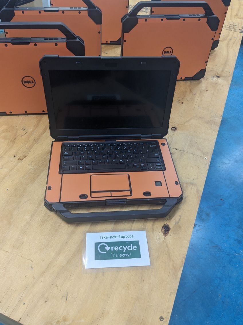 Dell Latitude 14 Rugged 5420 Laptop i5 8th GEN 16GB 1TB ORANGE IP 53 RATED