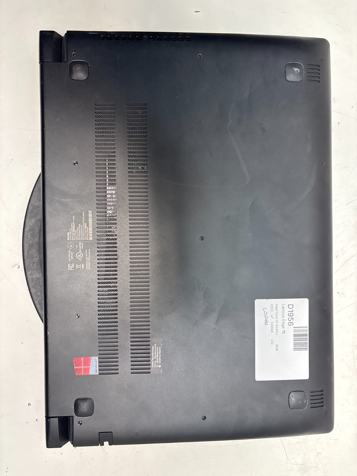 Lenovo Edge 15 80K9 Intel Core i3-5020U 2.20GHz 8GB 500GB HDD Windows 11