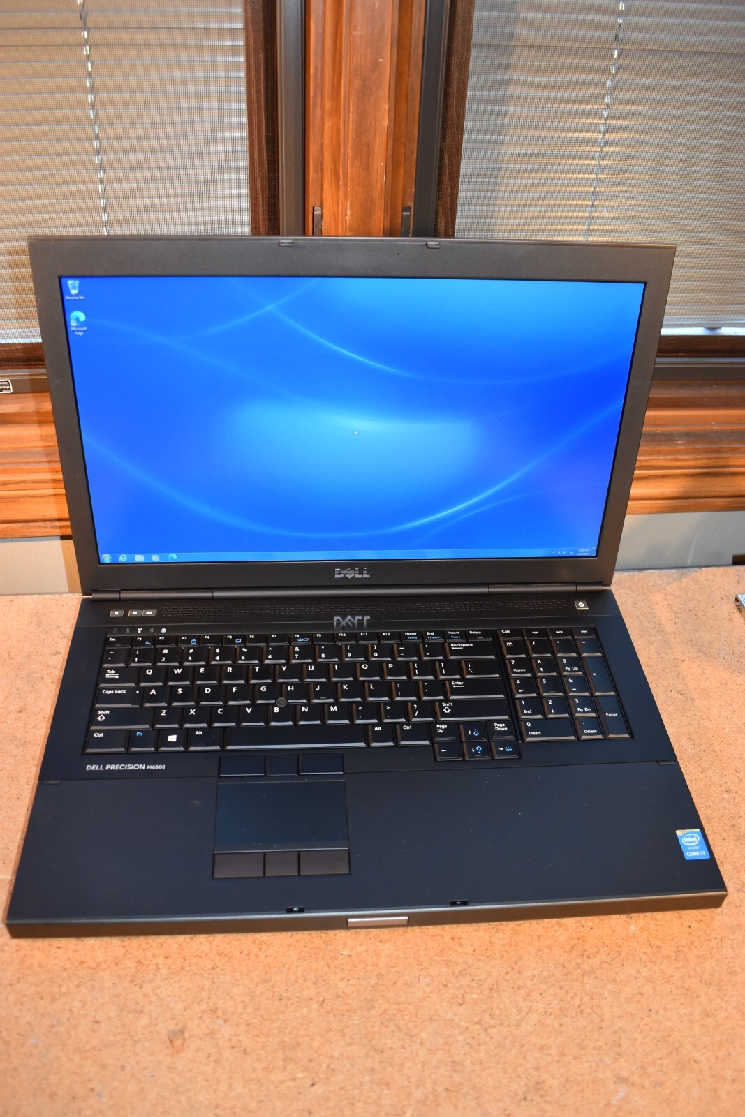 Dell Precision M6800 Quad Core i7-4810QM 16GB 256GB SSD Windows 7 NVidia K3100M
