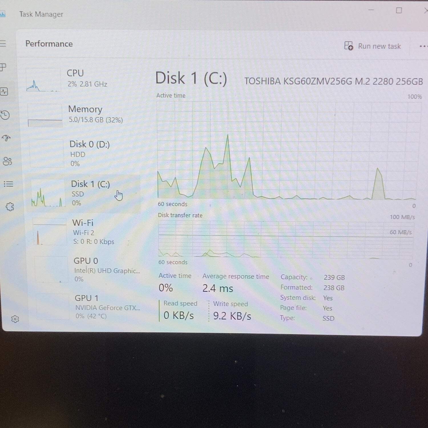 Dell G5 5587 15.6″ i7-8750H 2.2GHz 16GB RAM 256GB SSD GeForce GTX 1050 Ti