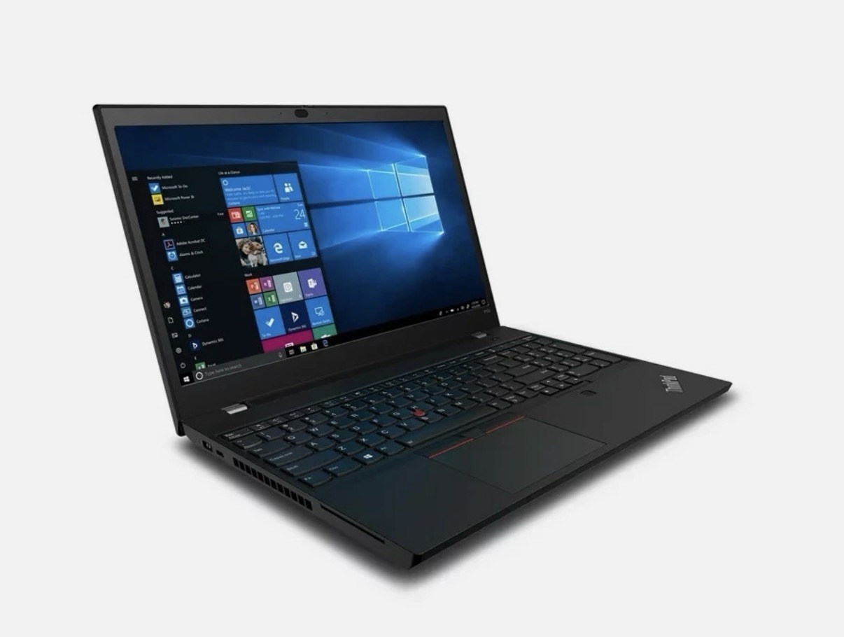 Lenovo ThinkPad P15v Laptop 15.6″ Windows 10 Pro Black Backlit Keyboard