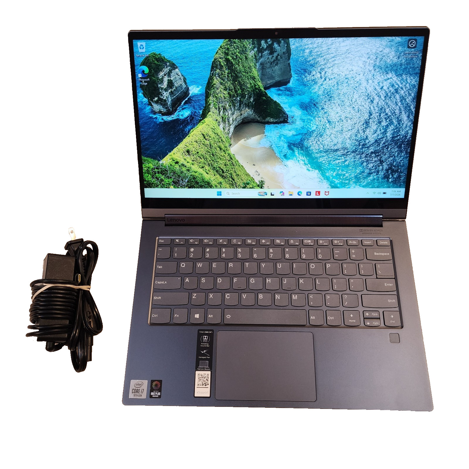 2-in-1 Touch Lenovo Yoga C940-14IIL 14″ FHD i7-1065G7 512GB SSD 12GB RAM