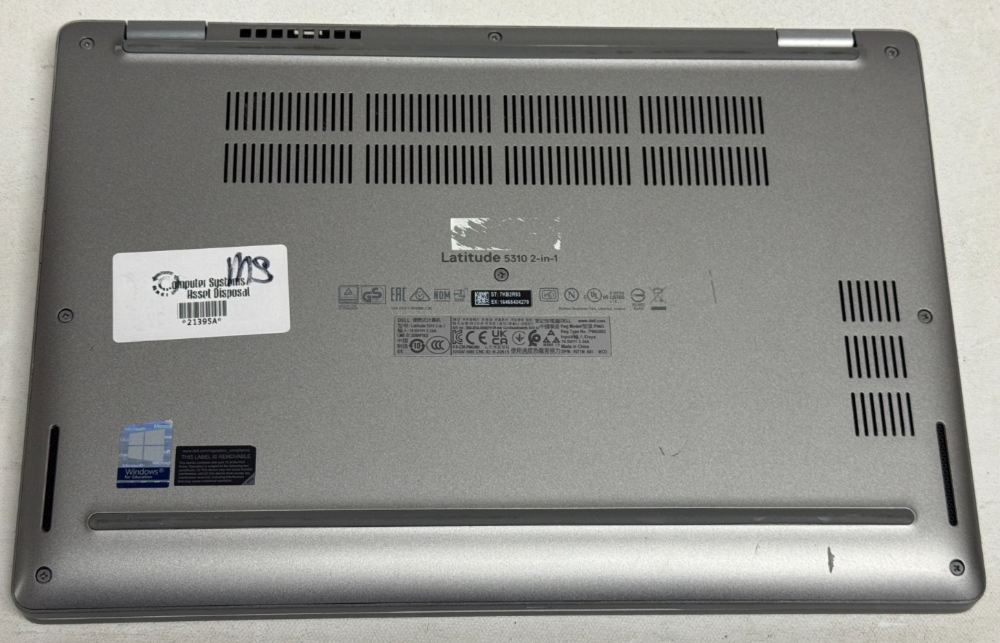 Dell Latitude 5310 2in1 13.3″ (i5-10310u – 16GB RAM – 256GB SSD – Win11Home)