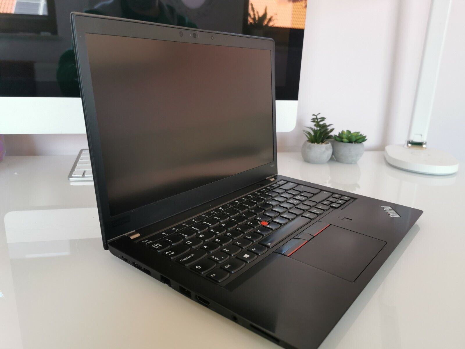 Black Ultrabook Lenovo ThinkPad T480s i5-8350U Max 3.6GHz TouchScreen Full HD