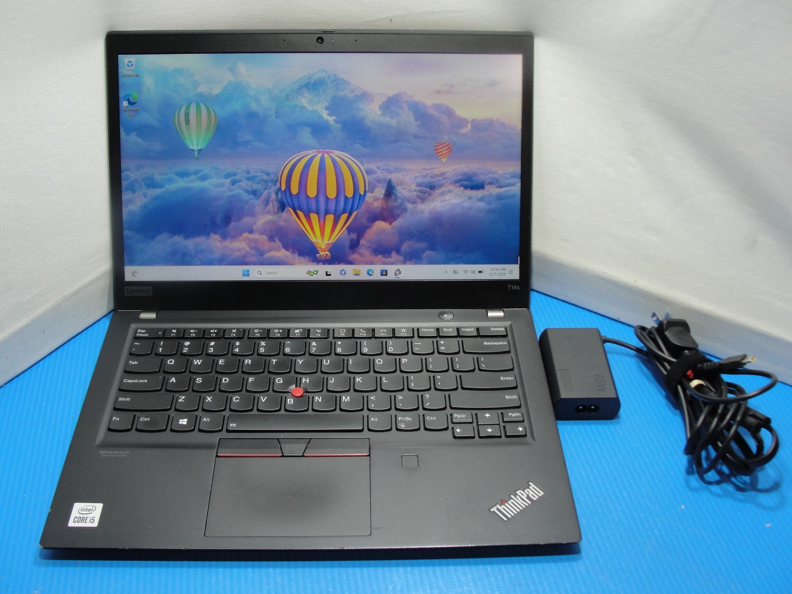 Lenovo ThinkPad T14s Gen 1 14”FHD Intel Core i5-10210U 1.6GHz 8GB RAM 512GB SSD