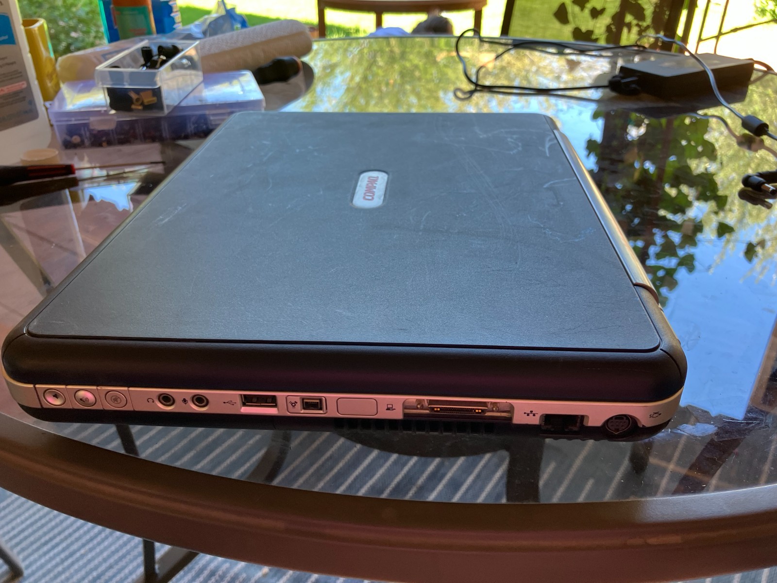 HP Compaq R3000 14″ Celeron 2.8GHz 768MB RAM 16GB SSD 768MB RAM XP NO SOUND READ