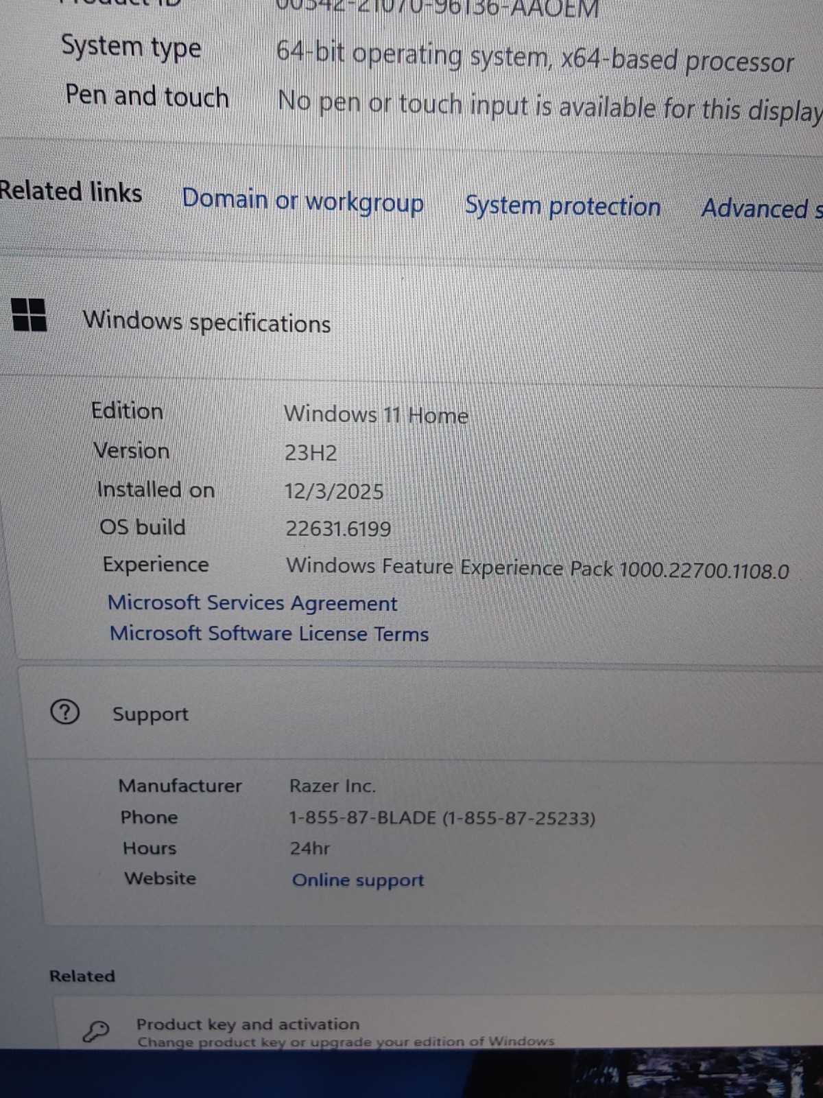 Razer Blade 14 QHD+ 4.0 GHz Ryzen 9 7940HS 16GB 1TB SSD RTX 4070 Excellent