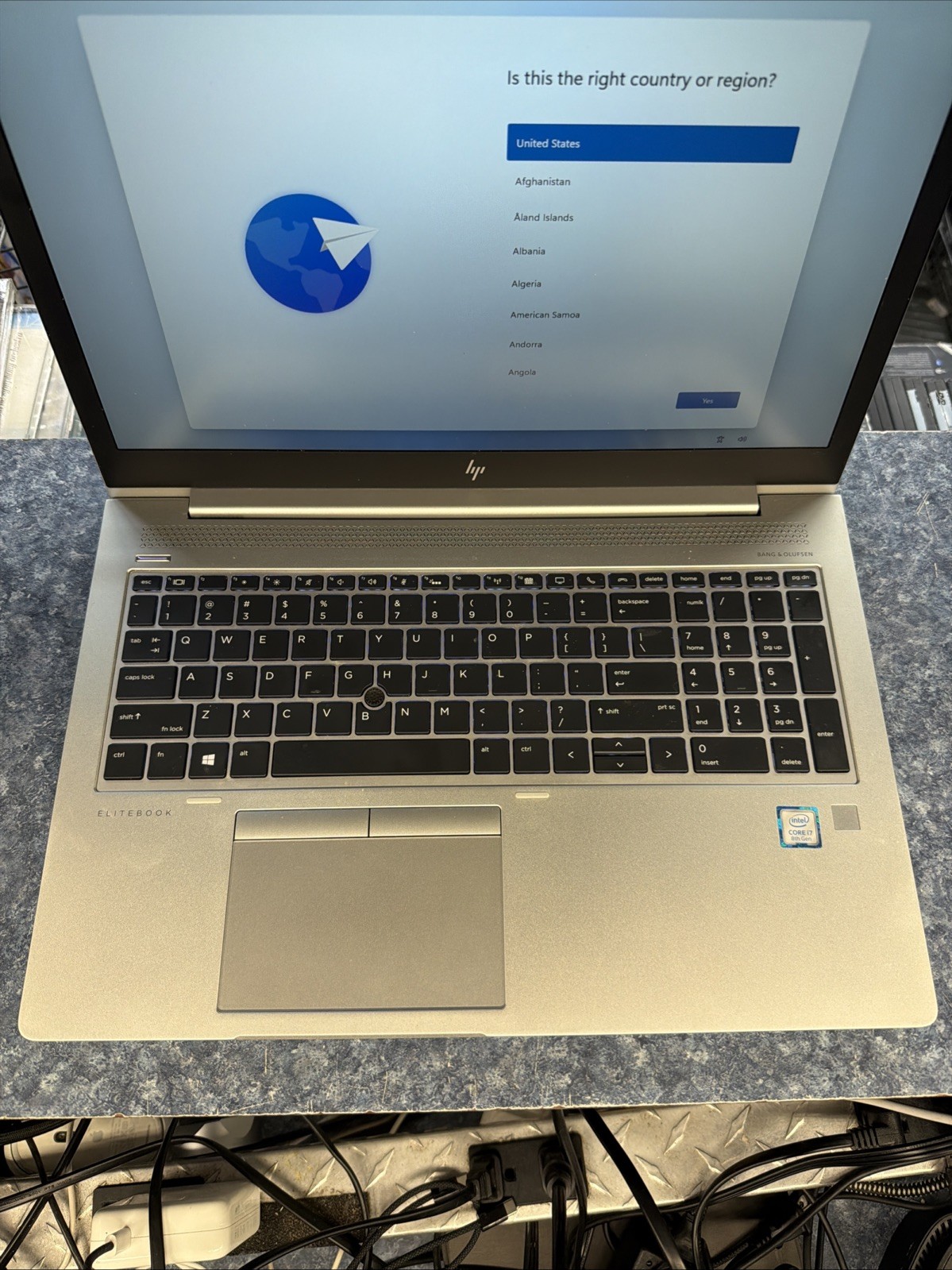 HP Elitebook 850 15.6” G6 I7-8665U 512SSD NVME 16GB Win11