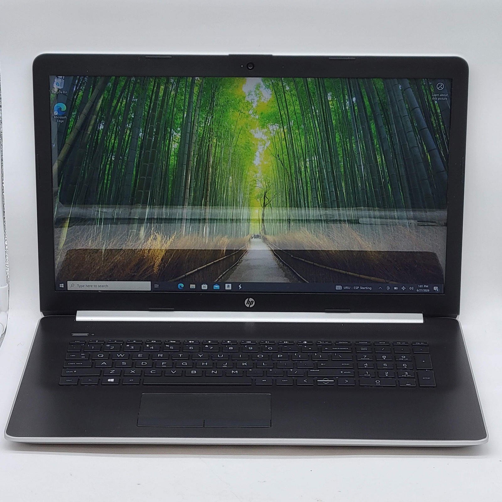 HP Laptop 17-ca0016ds 17″ A9-9425 3.1GHz 8GB RAM 256GB SSD