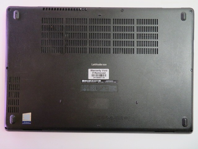 DELL LATITUDE 5591 i7-8850H 2.6GHz 8GB RAM 256GB NVMe BACKLIT NVIDIA WIN 11 PRO
