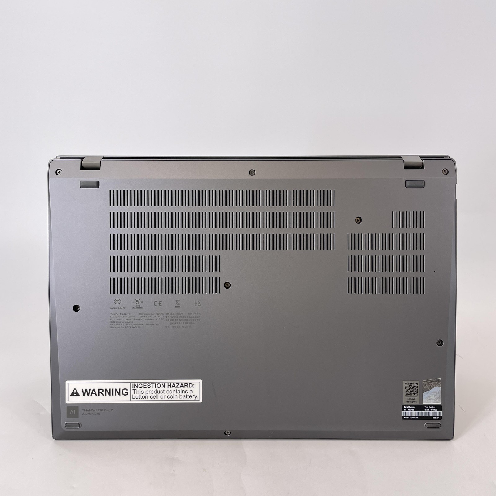 Lenovo ThinkPad T16 Gen 2 16″ FHD+ TOUCH 1.7 GHz i7-1355U 16GB 512GB SSD Good