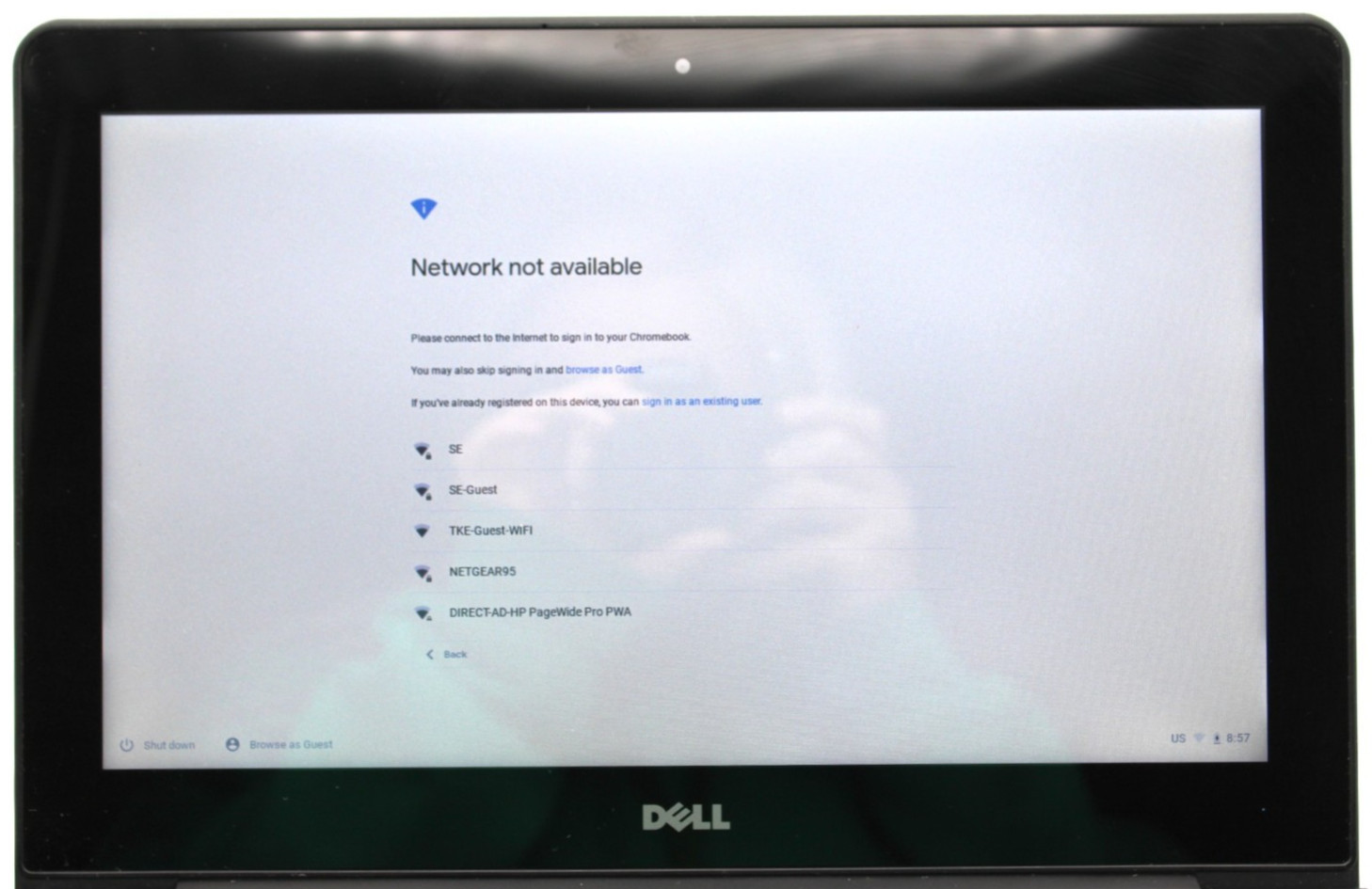 Dell Chromebook 11 Celeron-2955U@1.4GHz 2GB DDR3 16GB Internal NoOS*USED/TESTED*