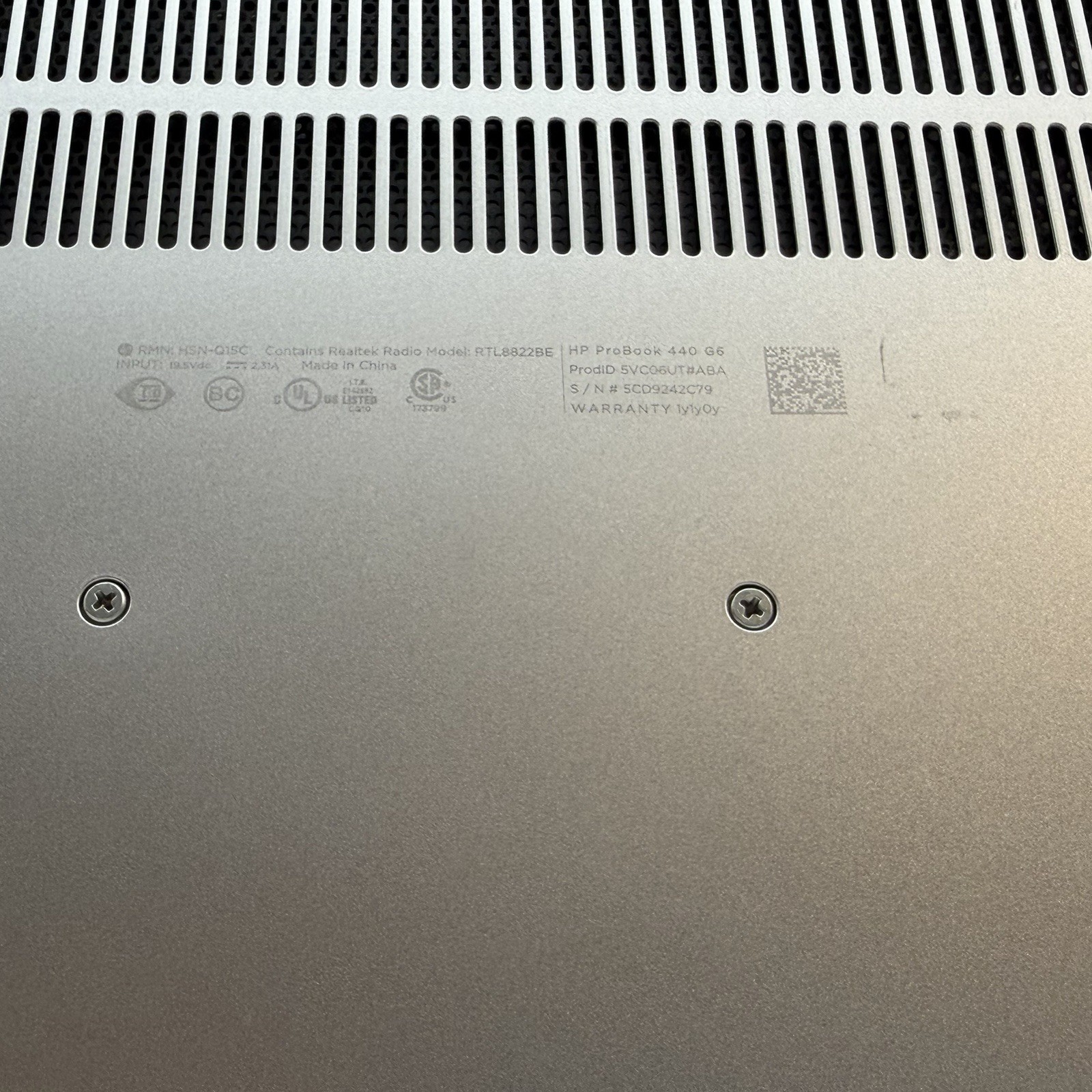HP ProBook 440 G6 i5-8265U 8GB RAM 256GB SSD 14″ Win11 Pro Laptop
