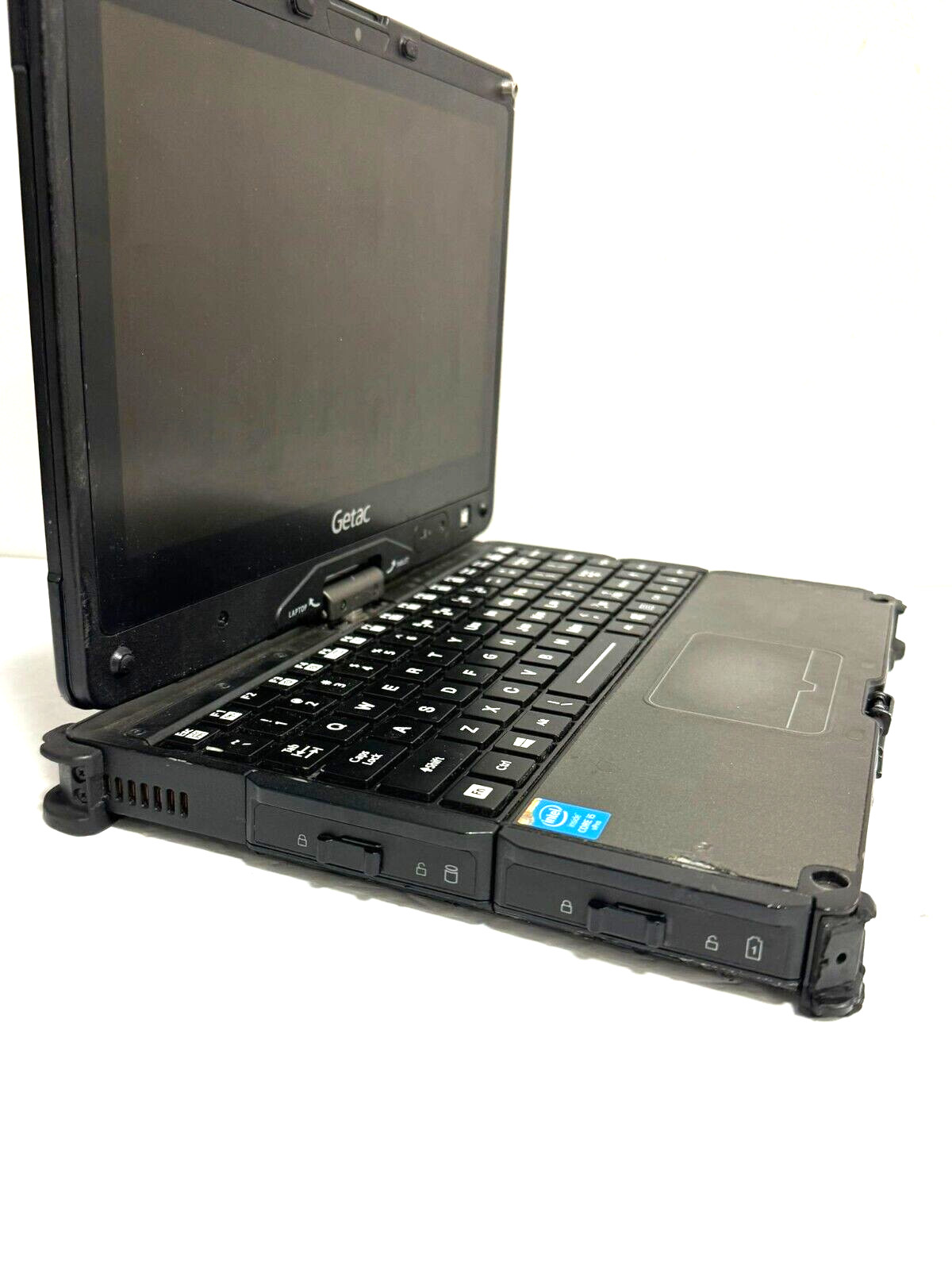 GETAC V110 i5-4300U 1.90GHz 4Gb Ram NO Batteries/CADDY/SSD/Charger Poor