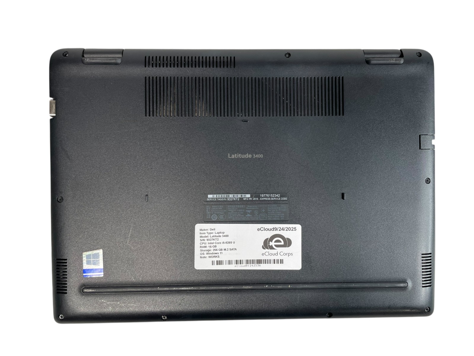 Dell Latitude 3400 Intel Core i5-8265U 16GB 256GB M.2 SATA WIN 11