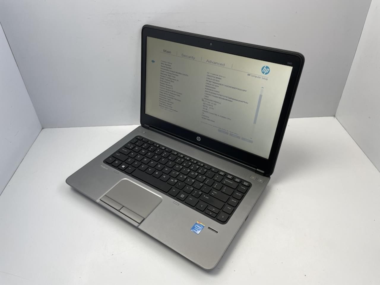 HP PROBOOK 640 G1 Laptop w/ INTEL CORE i5-4300M 2.60 GHZ + 16 GB | No HD / OS A