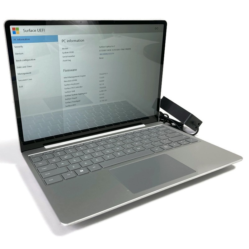 Microsoft Surface Laptop Go 2 12.4″ i5-1135G7 2.4GHz 16GB 256GB NVMe SSD – Win11
