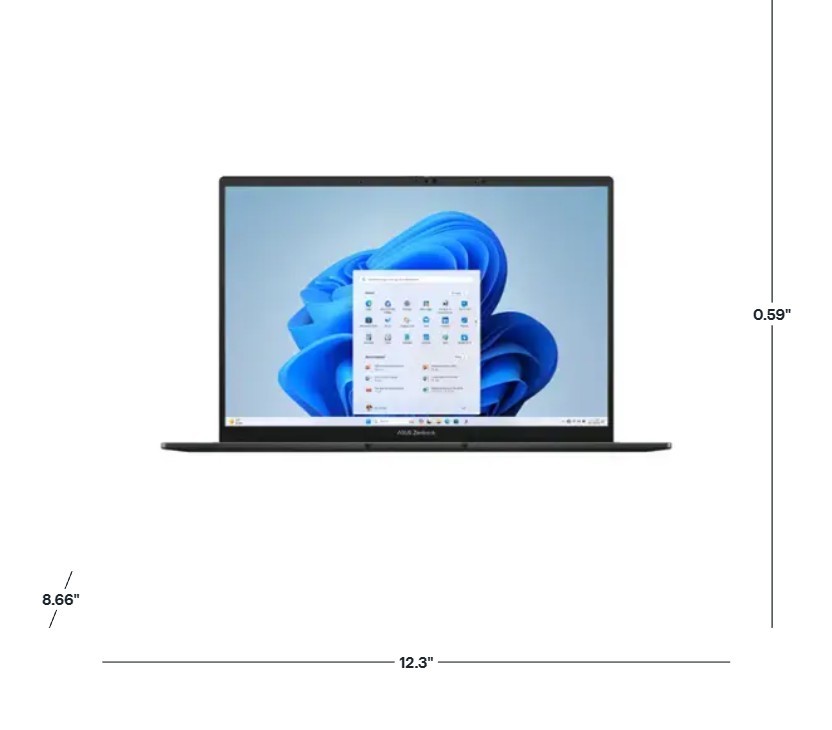 ASUS Zenbook 14 OLED UX3405CA‑U9321TB • Ultra 9 285H • 32GB RAM • 1TB SSD •
