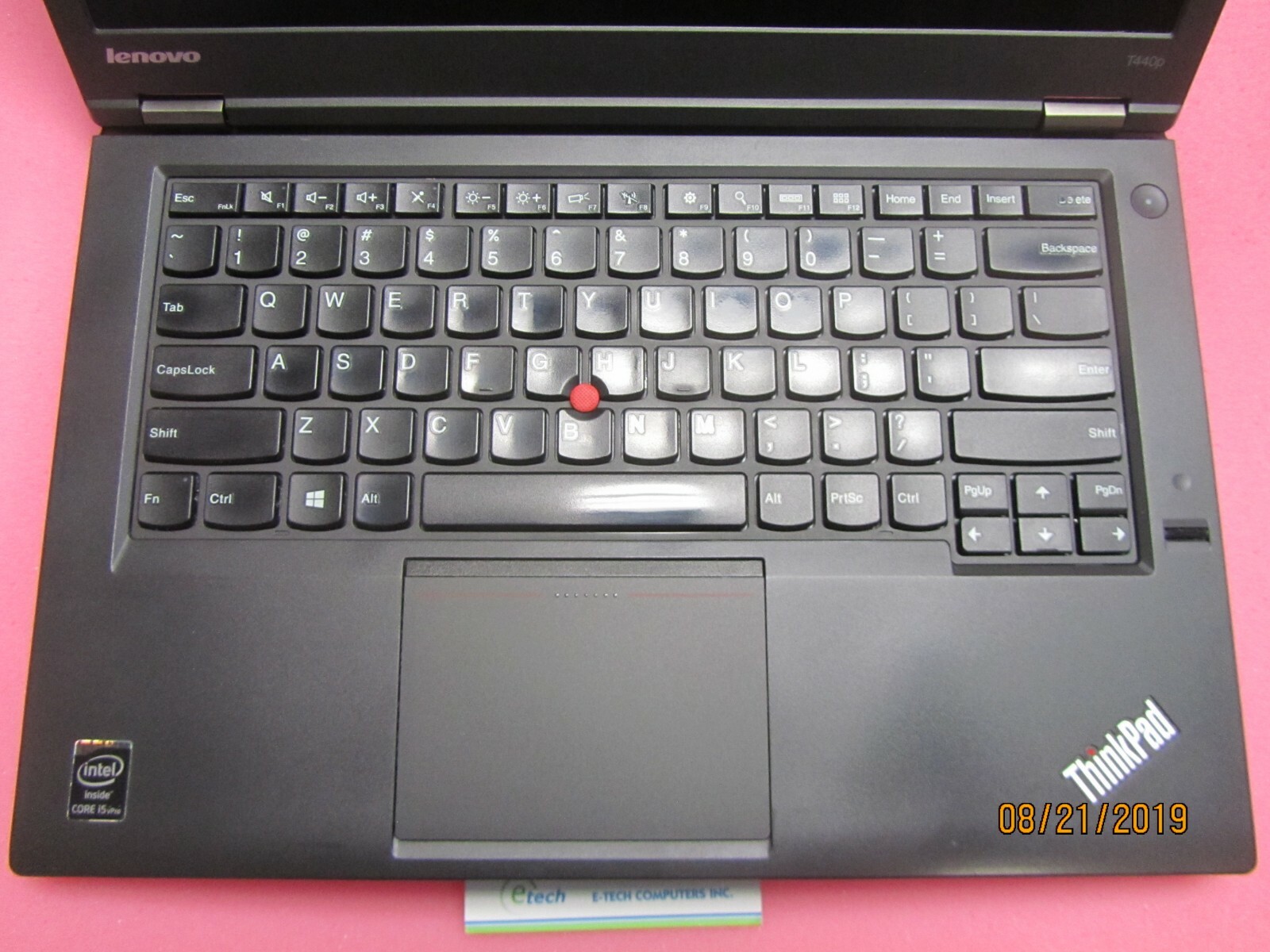 ThinkPad T440p i5-4300M 8GB 500GB HD 14.0 HD+ Windows 10 Pro64, PN 20AW0002US