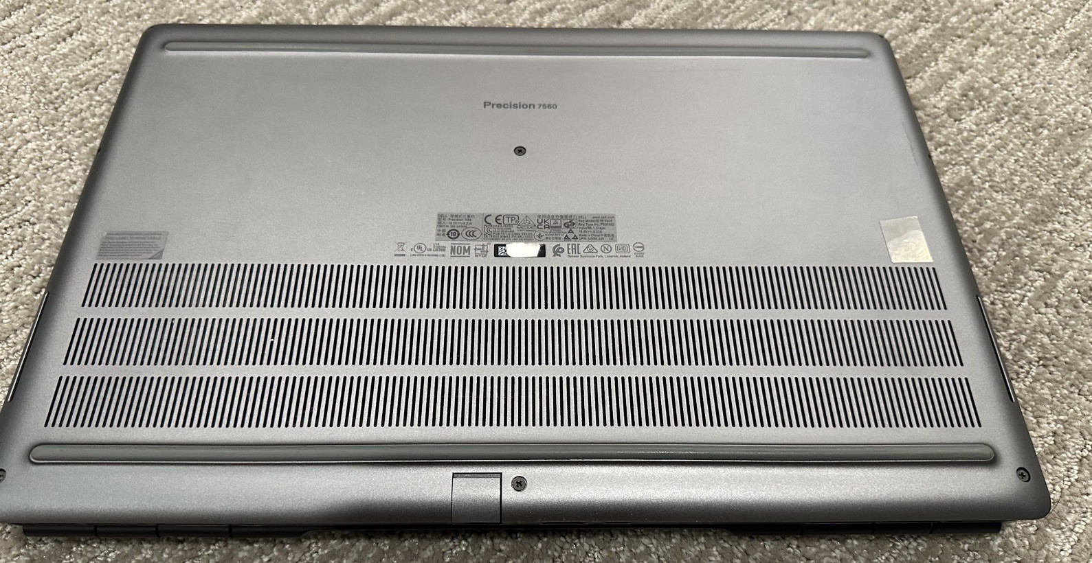 Dell Precision 7560, 32GM RAM, i7, 500 GB SSD -No Boot – Read