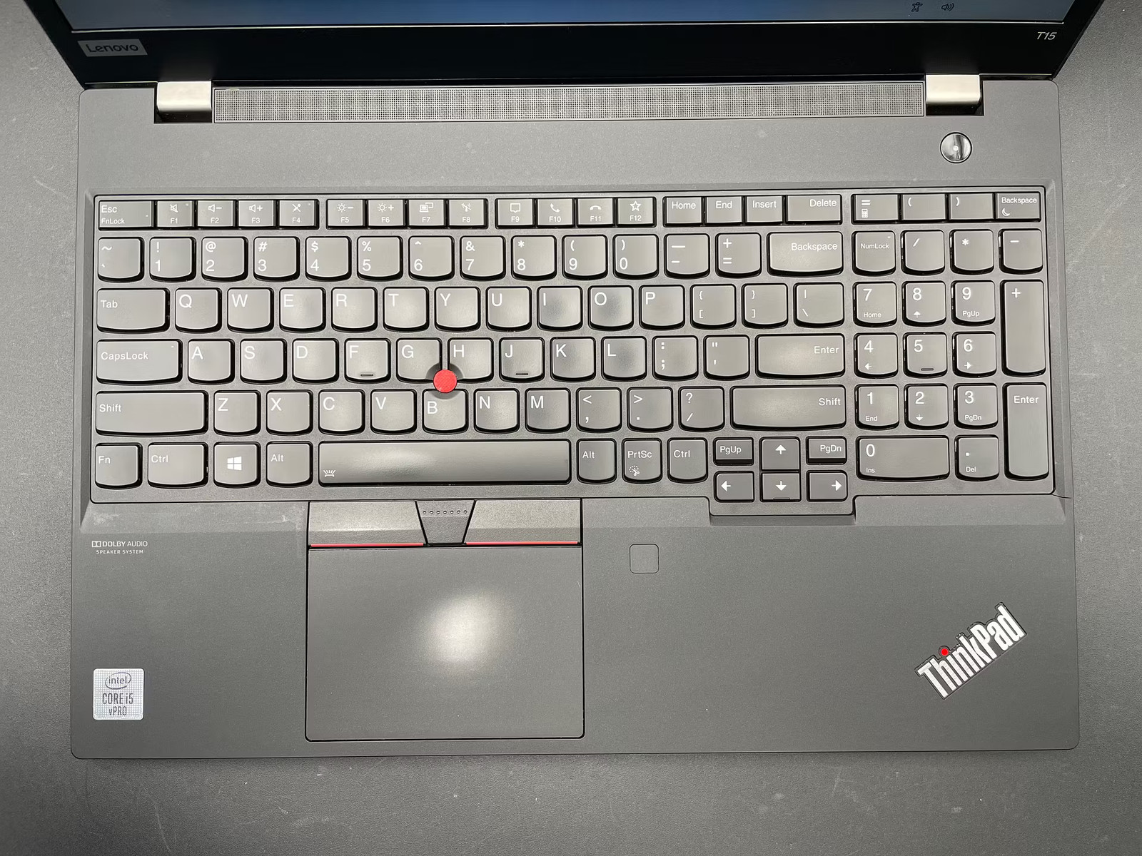 LENOVO ThinkPad T15 Gen 1 Used 15.5″ (i5-10310U-8GB-256GB NVMe)