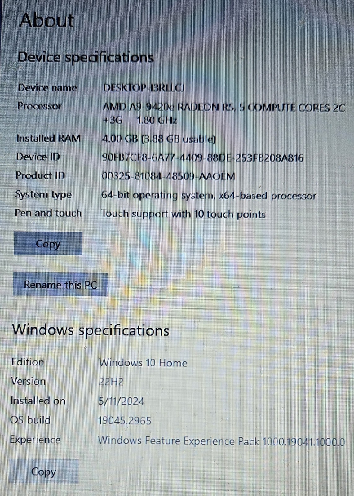 Dell inspiron 11 3185 laptop/tablet