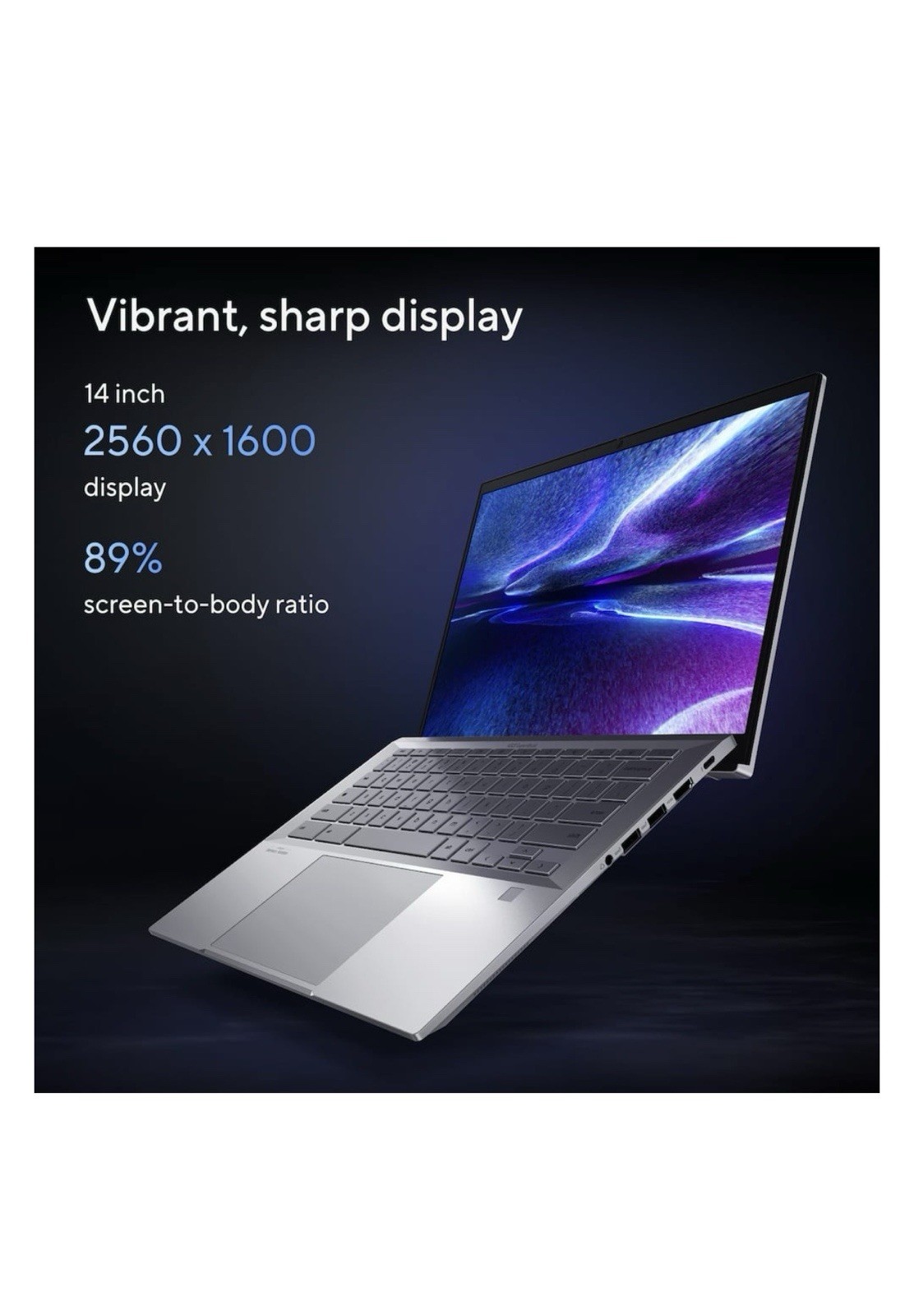 ASUS – ExpertBook CX54 14″ 2K Chromebook Plus Laptop with Google AI