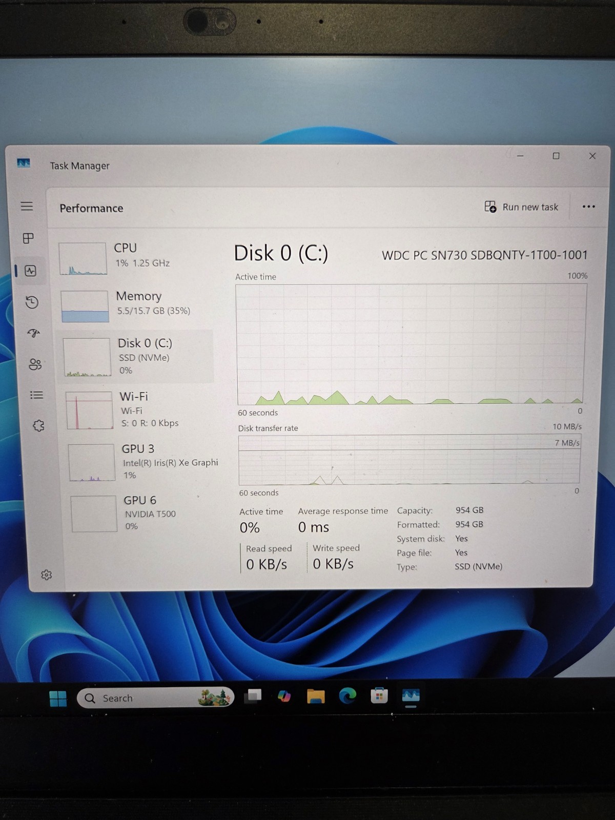 Lenovo ThinkPad P15s Gen2 i7-1185G7 @2.80GHz 16GB RAM 1TB SSD NVIDIA T500