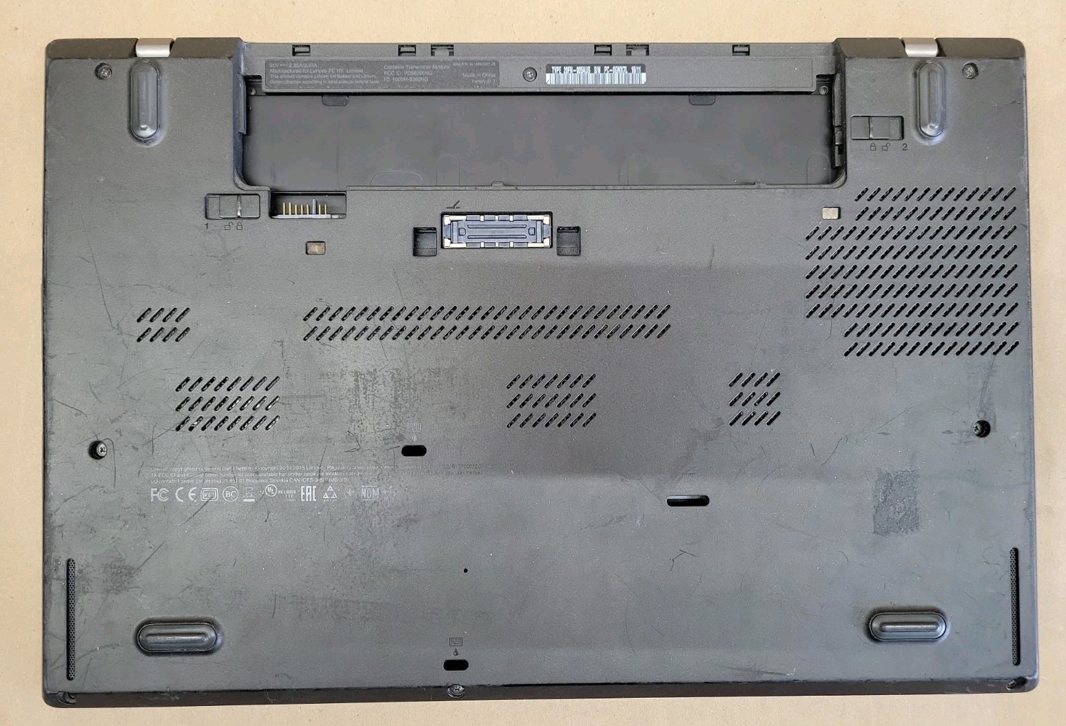 Lenovo ThinkPad T460, Intel Core i5-6200U @ 2.3GHz, 8GB RAM, NO SSD, NO OS *READ