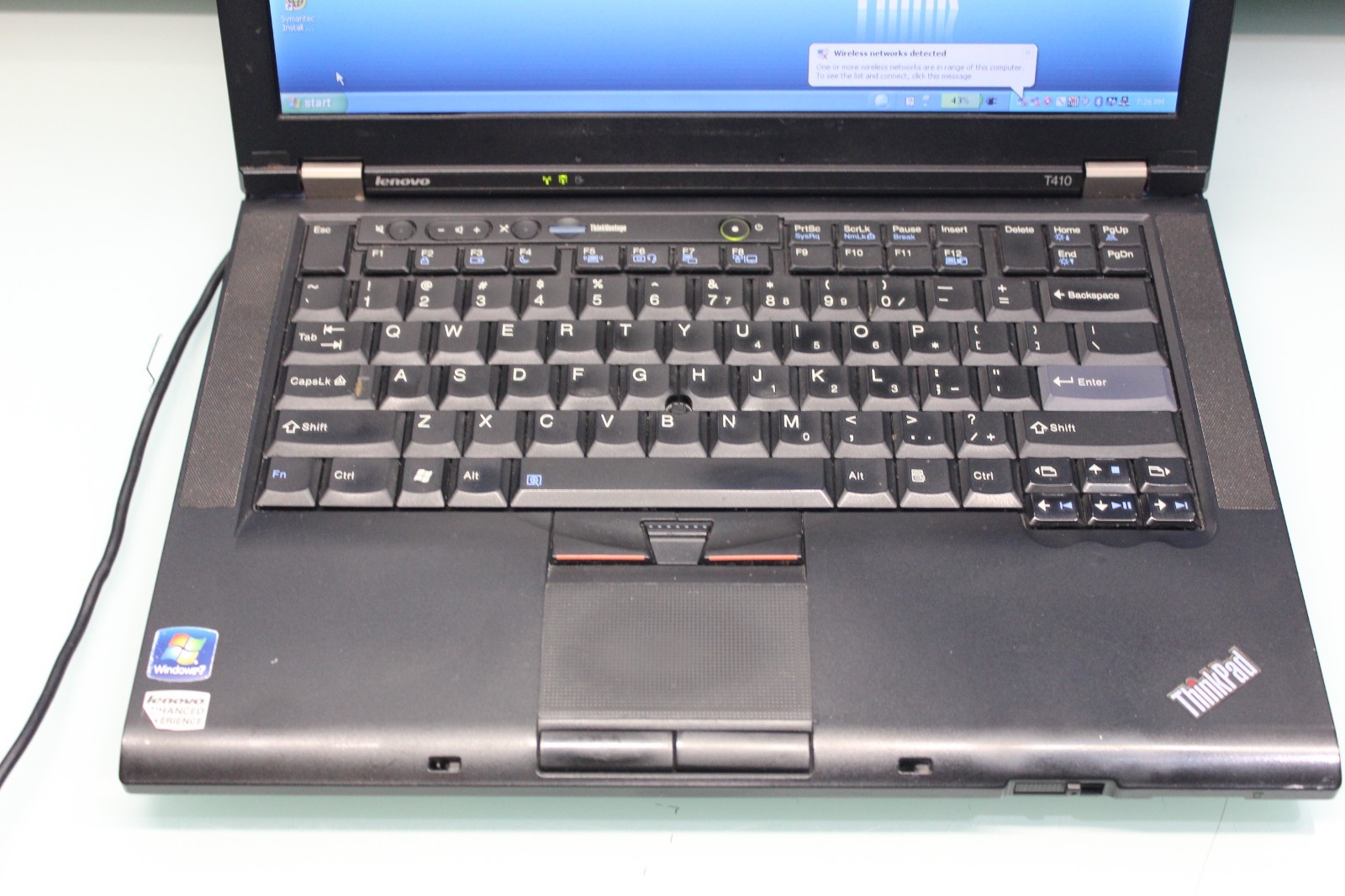 #56 LENOVO THINKPAD T410 14″ LAPTOP INTEL i5 M560@2.67GHz 3GB 150GB HD WINDOW XP