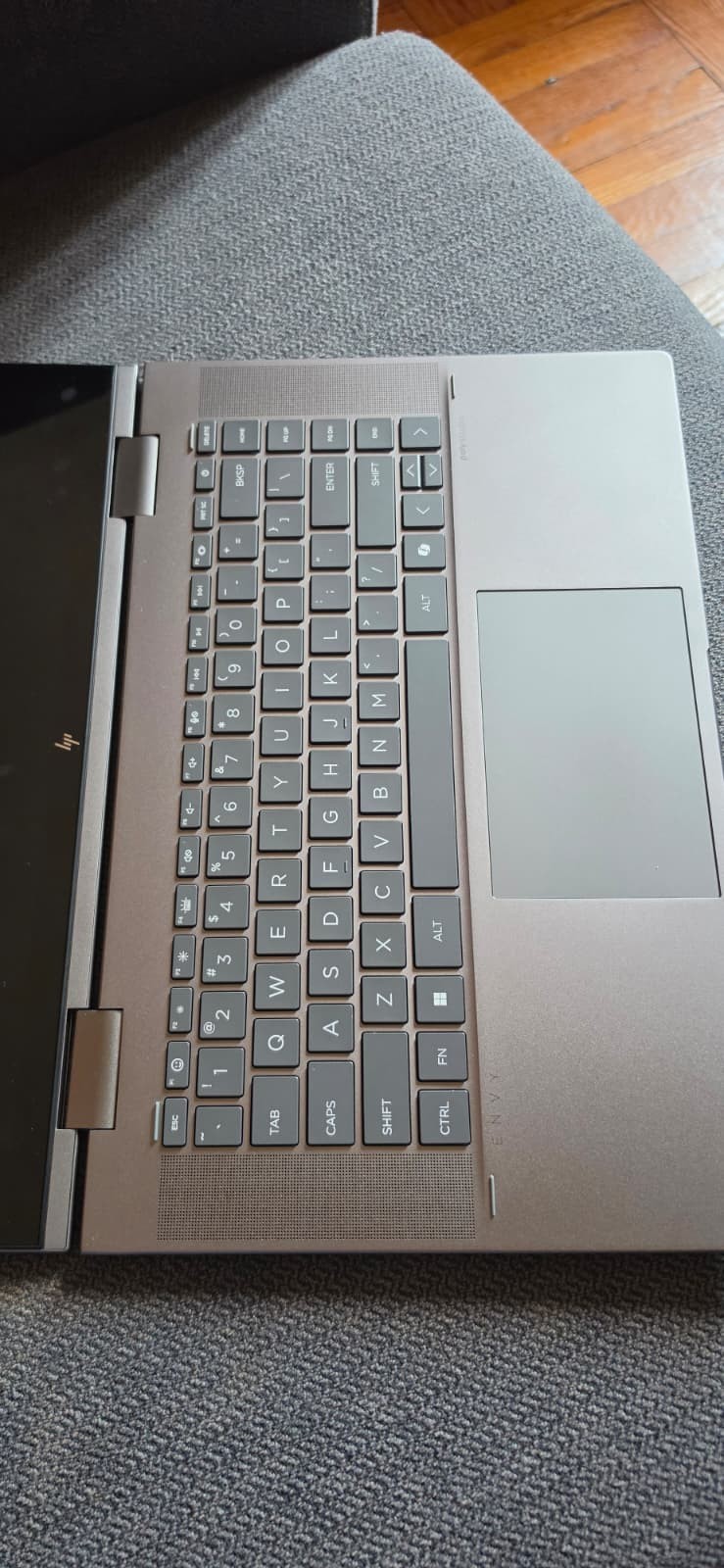 laptop, grey, hp envry 360 laptop, i7 ultra 115u, 16gb RAM (memory), 1TB ssd