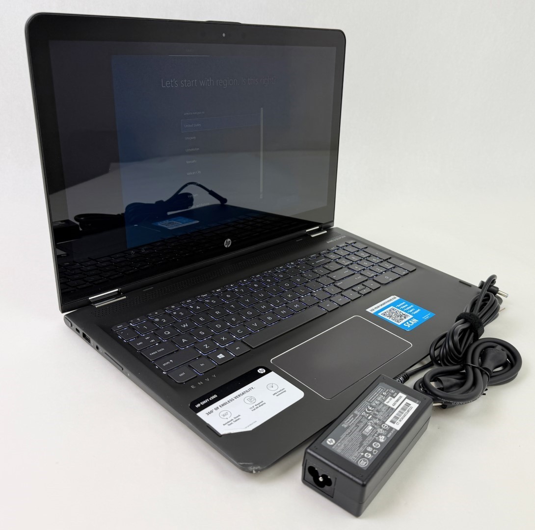 HP ENVY x360 M6-ar004dx 15.6″ FHD Touch FX-9800P 8GB 256GB W10H Laptop – Dents!