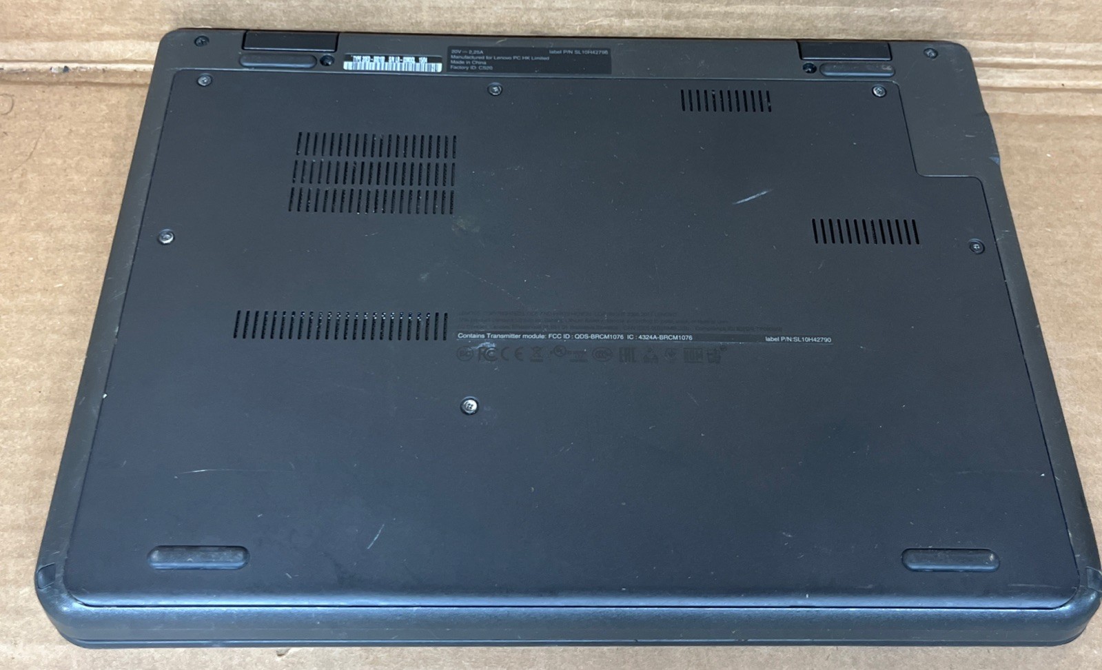 Lenovo ThinkPad 11e 20ED, AMD A4-6210 @1.80GHz, 4GB RAM, 500GB SSD, W11P