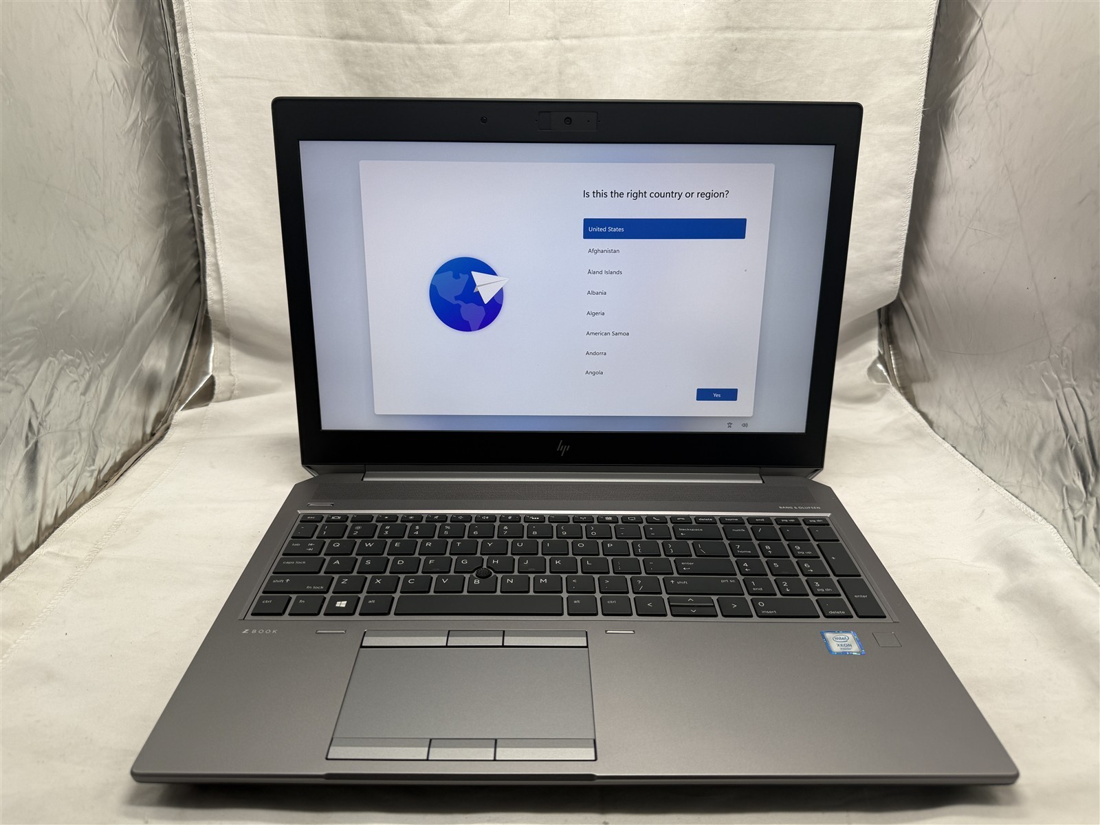 HP ZBook 15 G5 15.6″ Laptop Intel Xeon E-2176M 32GB RAM 512GB NVMe Win 11 P2000