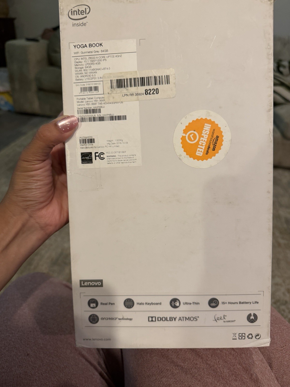 Lenovo Yoga Book YB1-X90F Convertible Tablet/Laptop