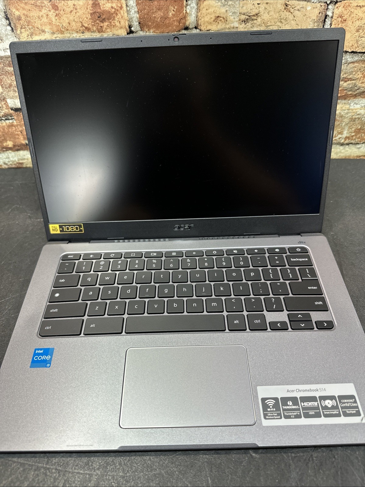 Acer ChromeBook 514 Tested LCD Screen w/ Chassis & Battery – No Motherboard