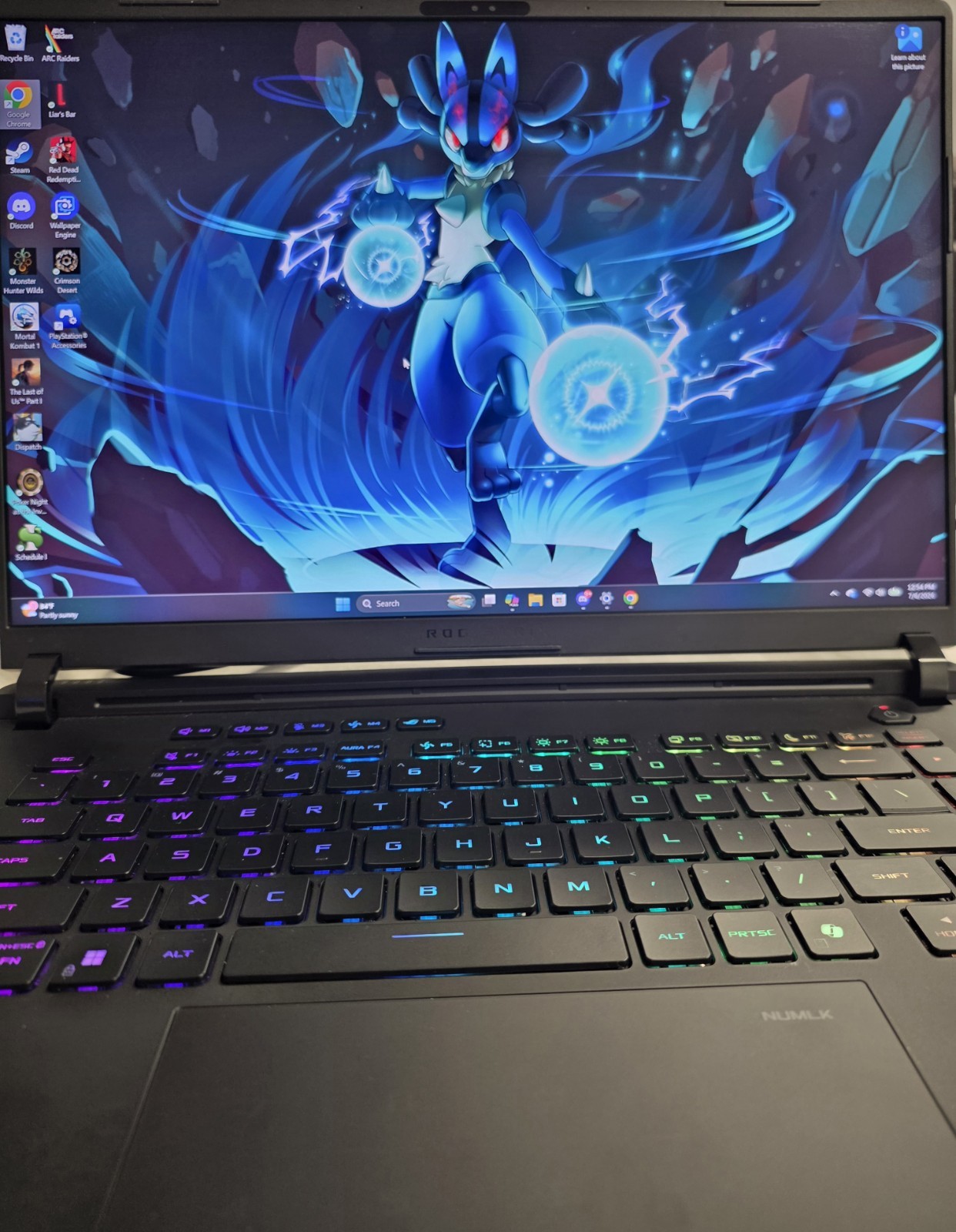ASUS ROG Strix G 16in RTX 5080 32GB RAM 2TB SSD CPU ULTRA 9 275HX