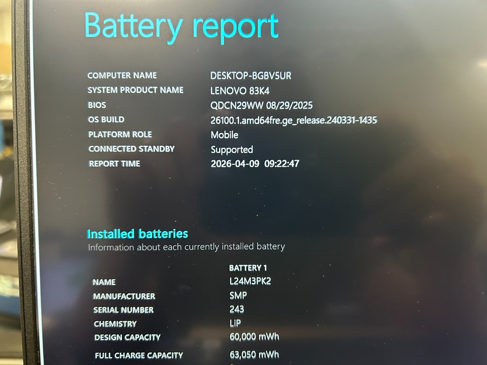 Lenovo Slim 3 15IRH10R, Intel Core 5 210H, 2.20 GHz, 16 GB RAM, 1 TB NVMe SSD